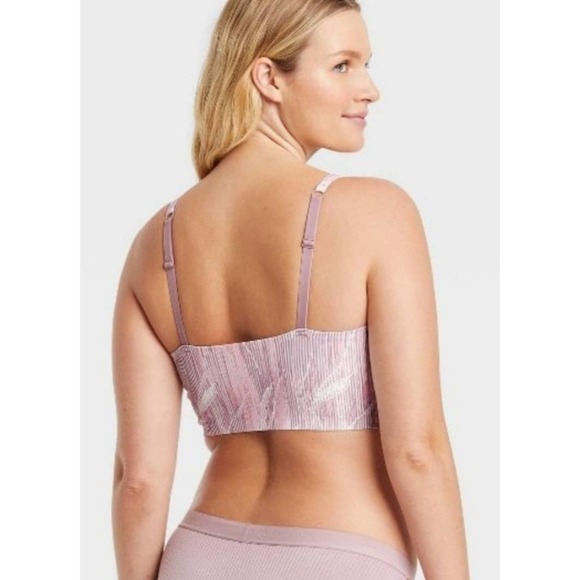 NWT comfort bralette orchid, Size Large - Picture 2 of 5